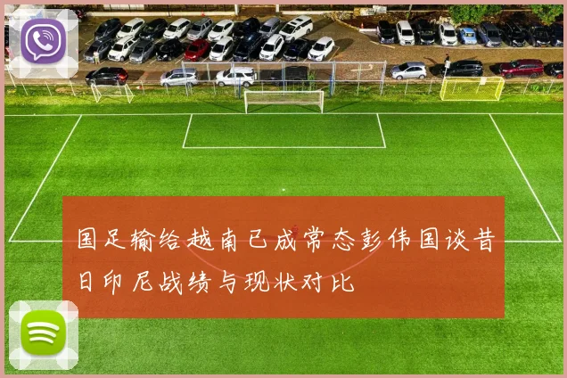 国足输给越南已成常态彭伟国谈昔日印尼战绩与现状对比